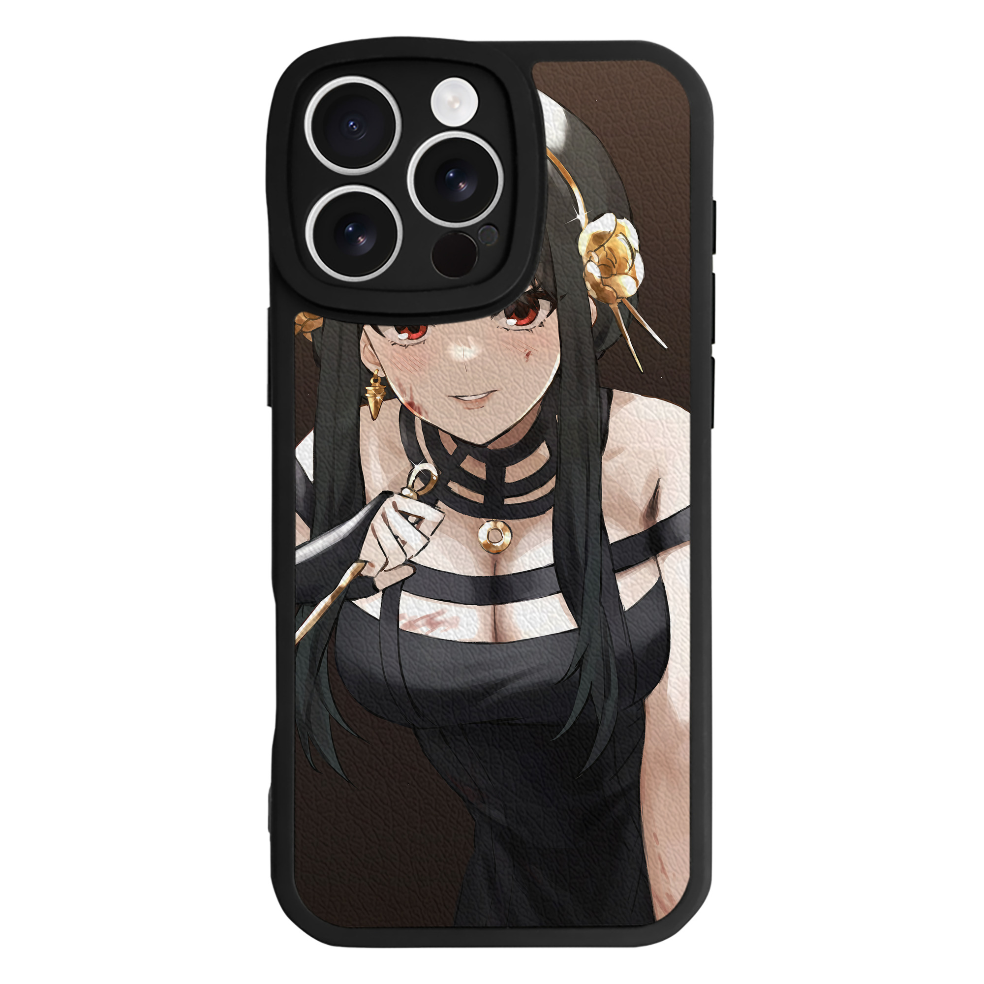（画像用） SPY×FAMILY间谍家家酒 【iPhone 16シリーズ対応】シリコンスマホケース（レザー調） 材質：シリコン